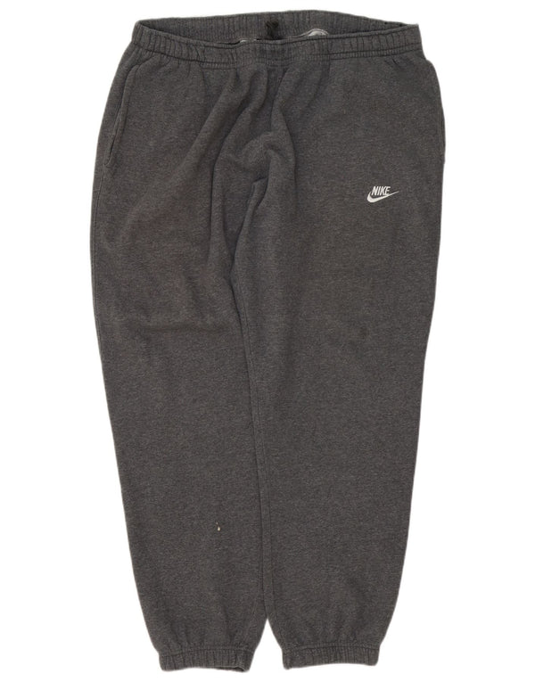 Nike Mens Tracksuit Trousers Joggers 2XL Grey Cotton
