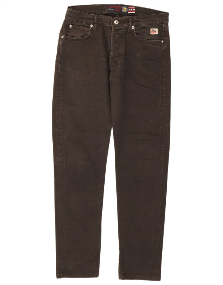 Roy Rogers Mens Slim Jeans W30 L29 Brown