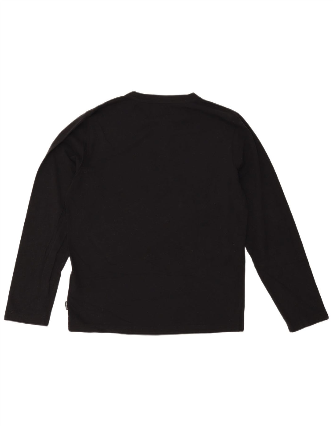 Converse Mens Graphic Top Long Sleeve Medium Black Cotton