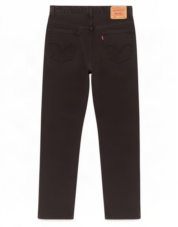 Levi's Mens 505 Regular Fit Straight Jeans W32 L32 Black Cotton