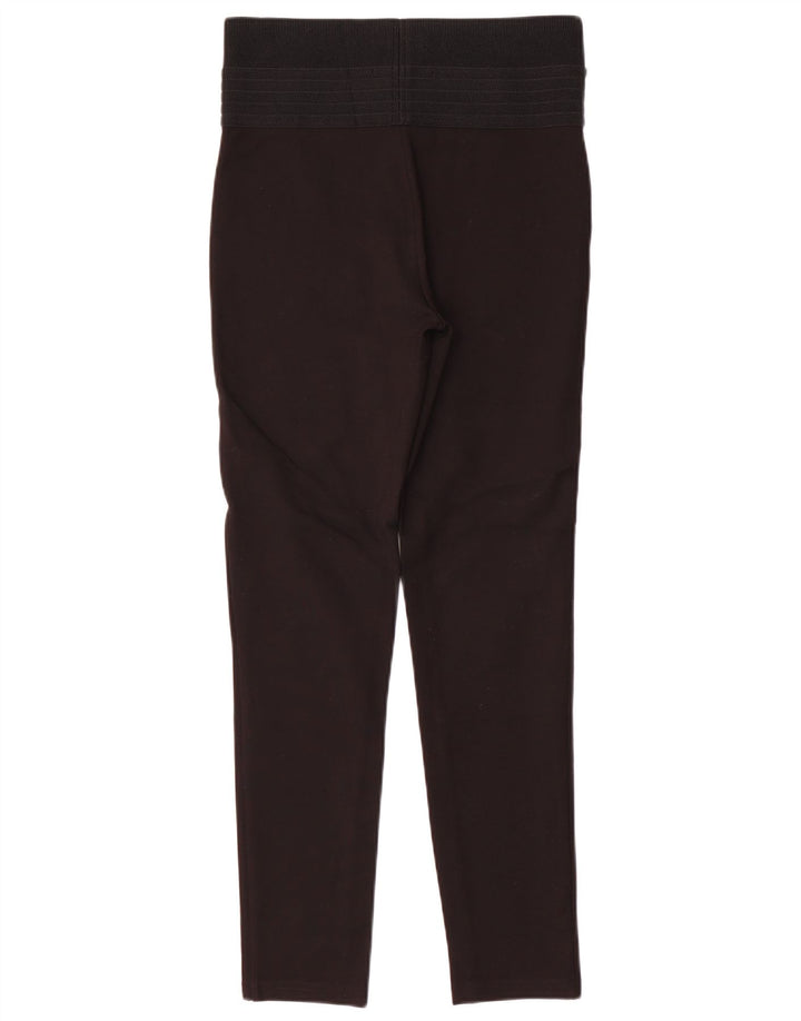 Zara Womens High Waist Leggings UK 12 Medium  Black
