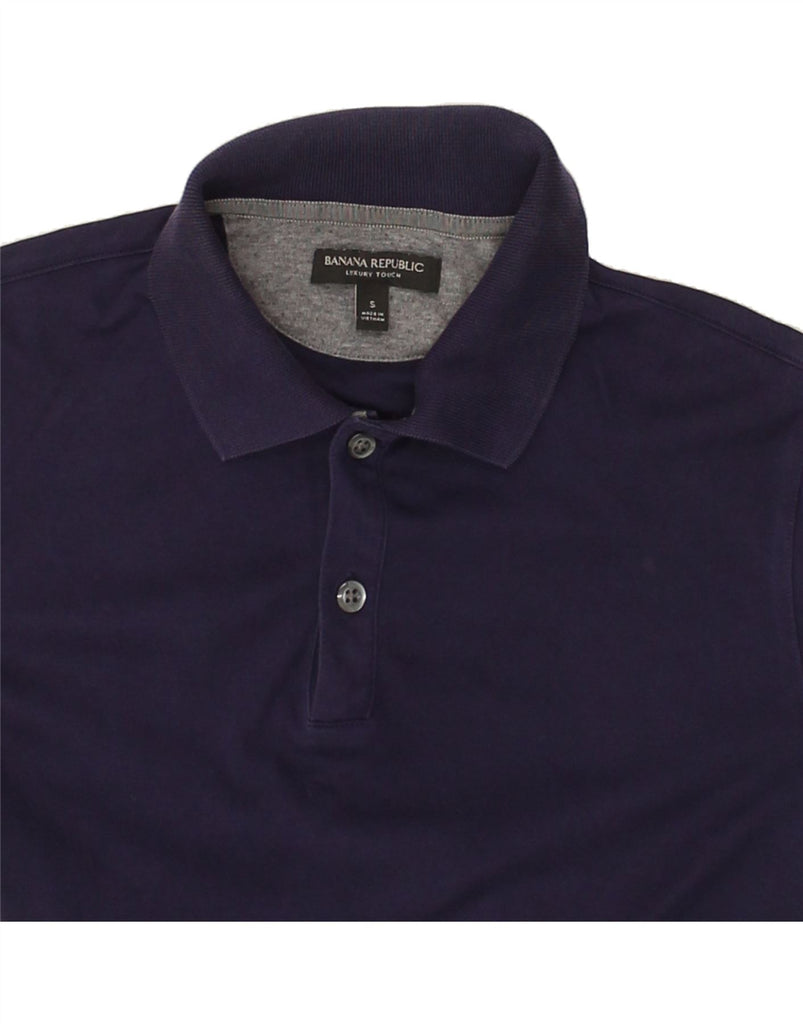 BANANA REPUBLIC Mens Polo Shirt Small Purple Cotton | Vintage Banana Republic | Thrift | Second-Hand Banana Republic | Used Clothing | Messina Hembry 