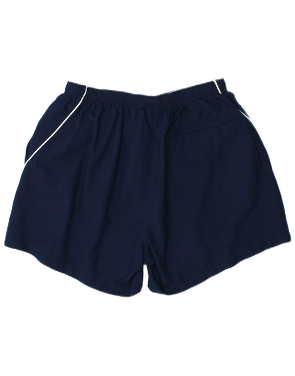 Nike Mens Sport Shorts XL  Navy Blue Striped Polyester