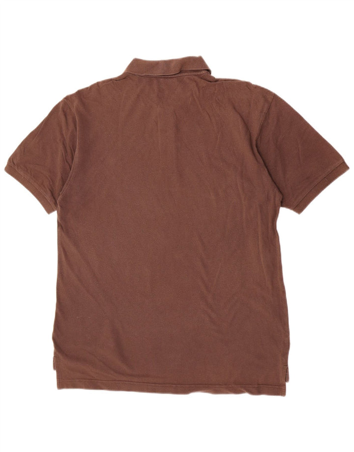 Asics Mens Polo Shirt Medium Brown