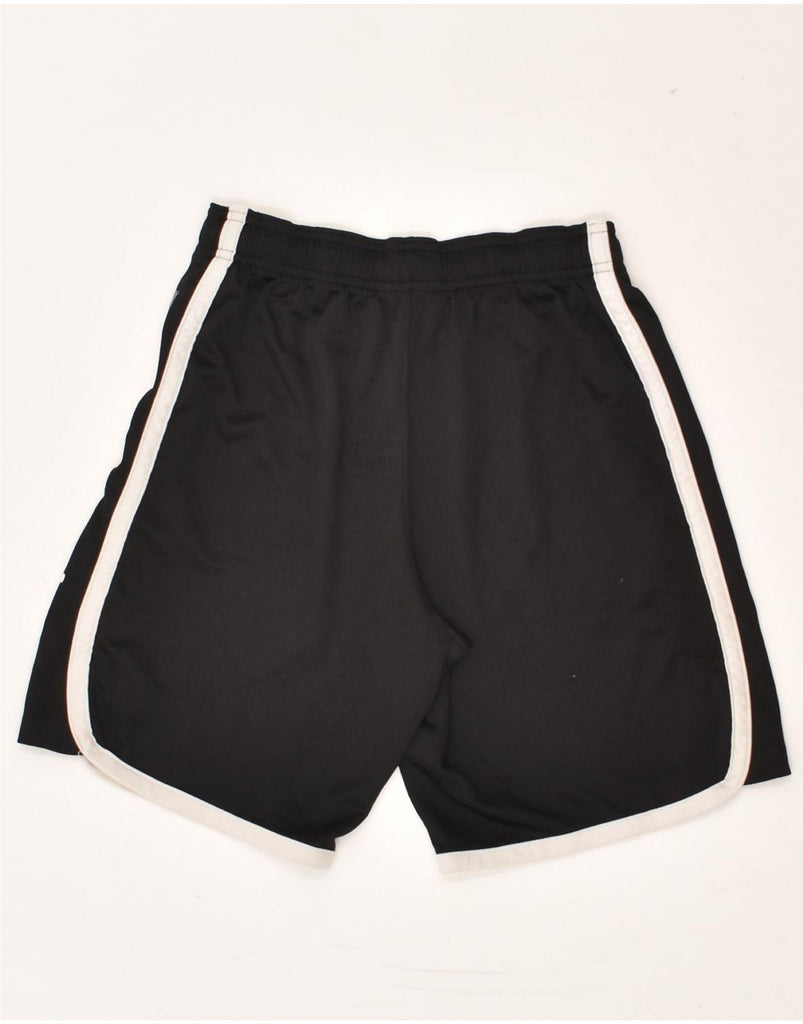 CHAMPION Boys Graphic Sport Shorts 9-10 Years Medium Black Colourblock | Vintage Champion | Thrift | Second-Hand Champion | Used Clothing | Messina Hembry 