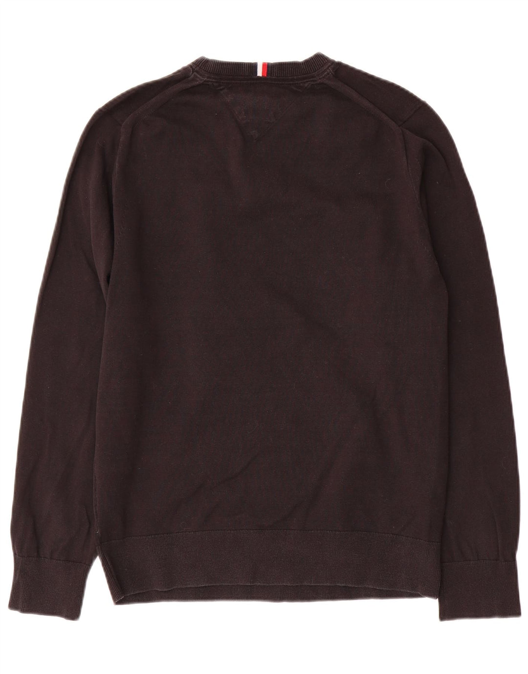 Tommy Hilfiger Mens Crew Neck Jumper Sweater Medium Black