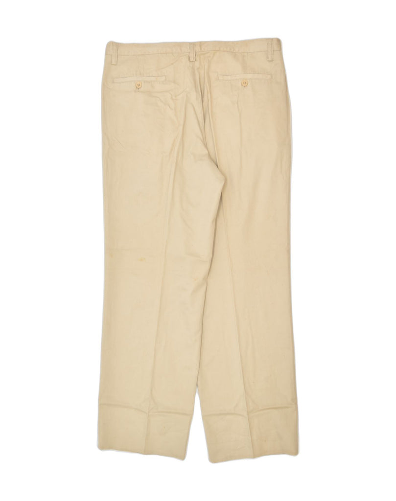 RIFLE Mens Pegged Chino Trousers W36 L29 Beige Cotton | Vintage | Thrift | Second-Hand | Used Clothing | Messina Hembry 