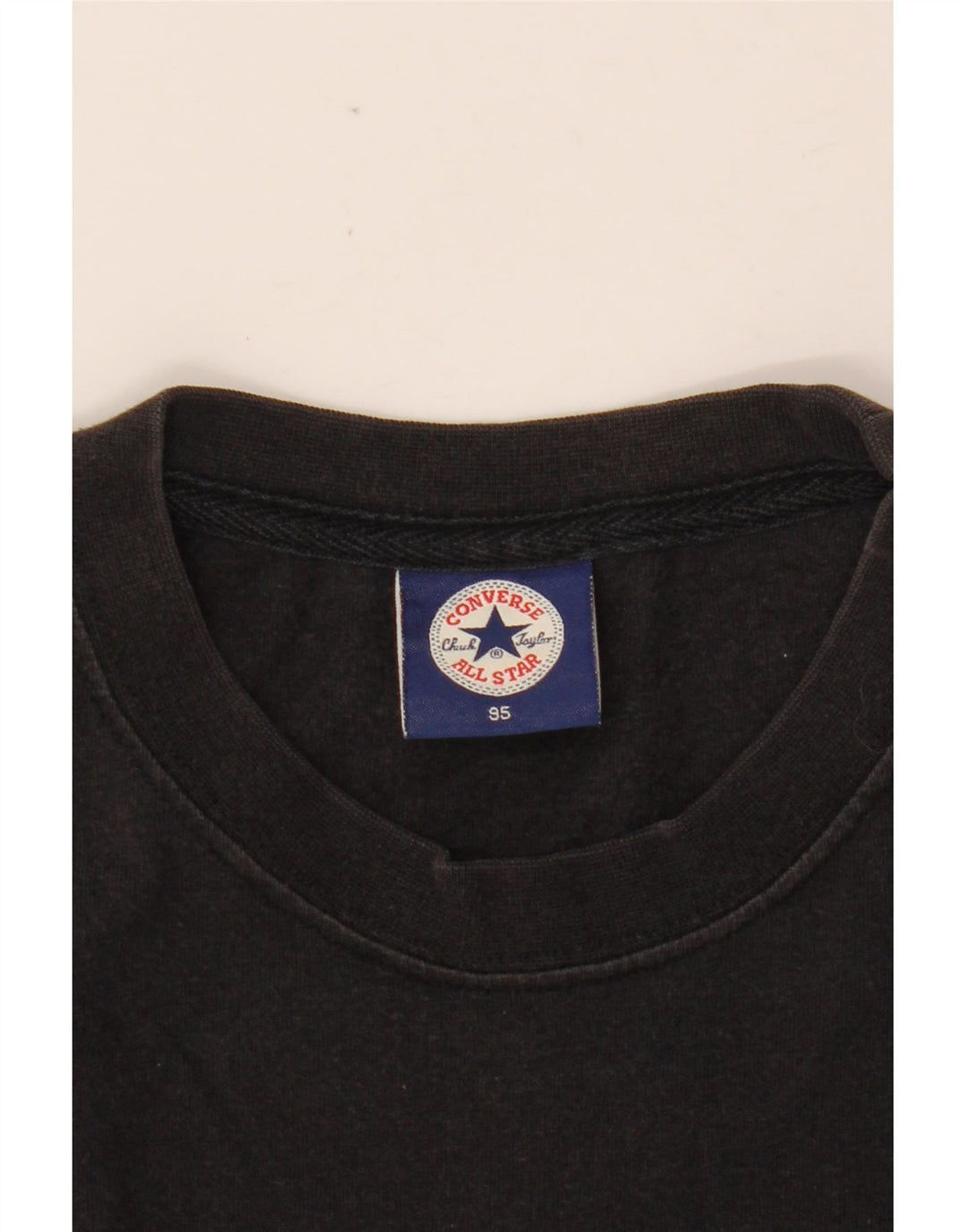 CONVERSE Mens Chuck Taylor Graphic T-Shirt Top Medium Black