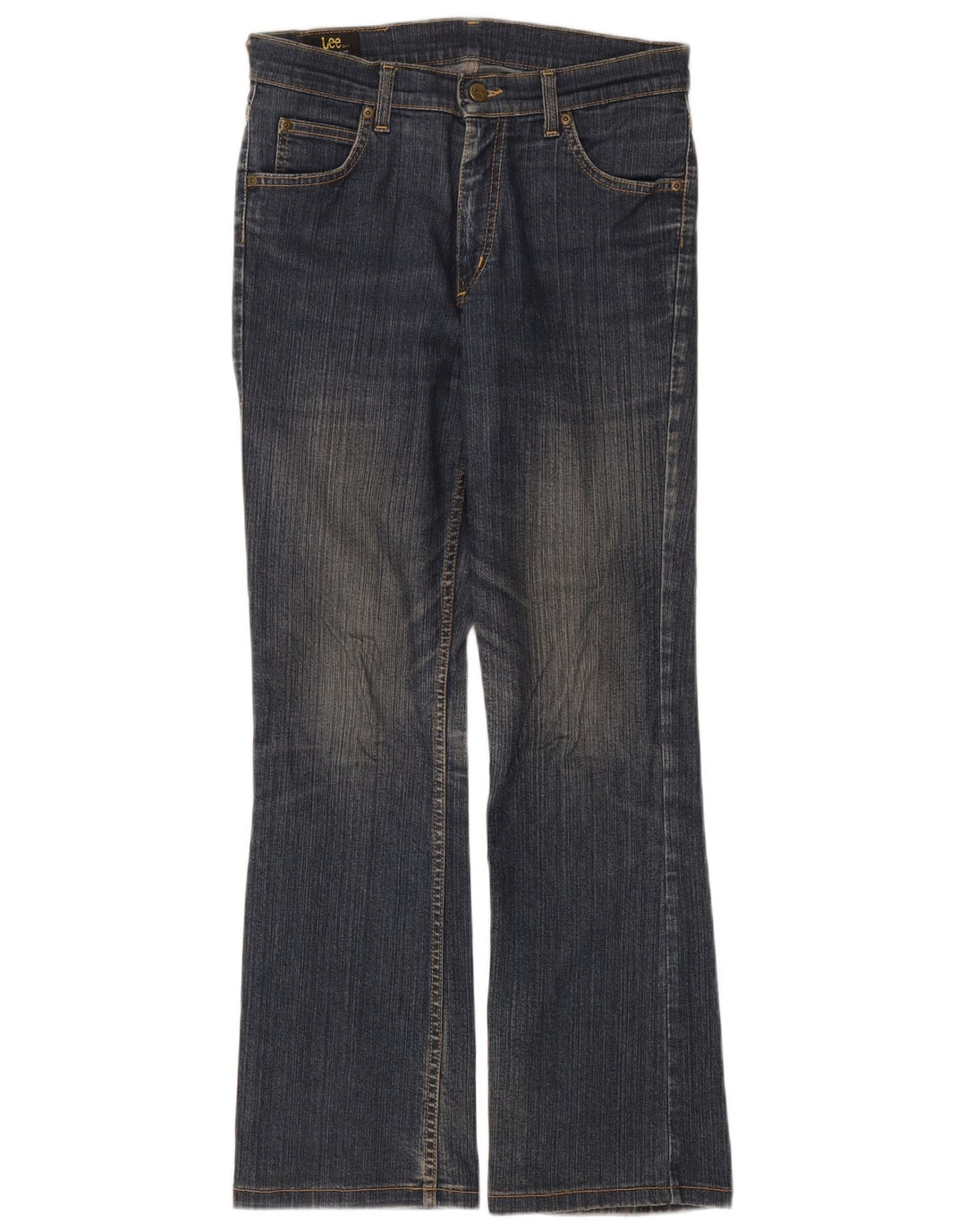 Lee Mens REED Bootcut Jeans W31 L31 Blue Cotton