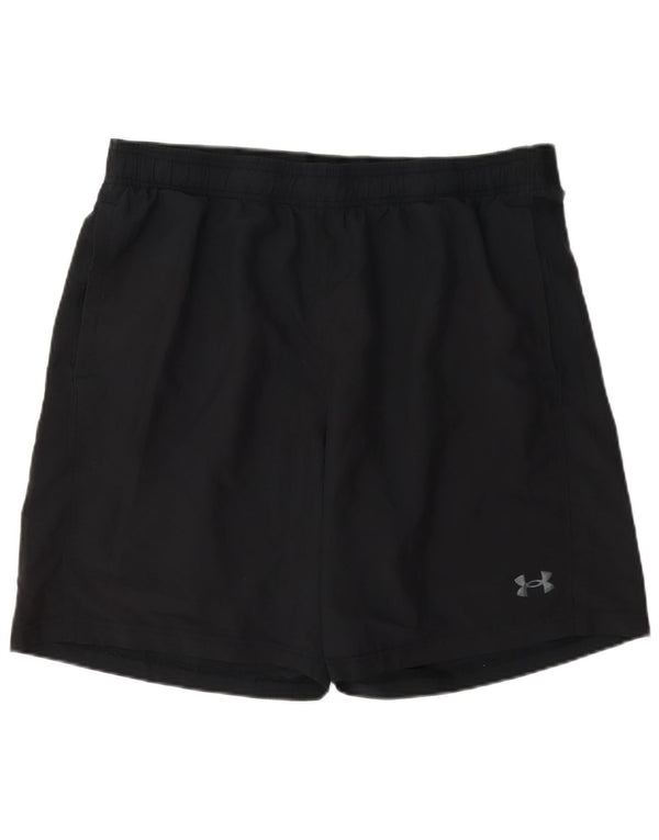 Under Armour Mens Regular Sport Shorts XL Black Polyester