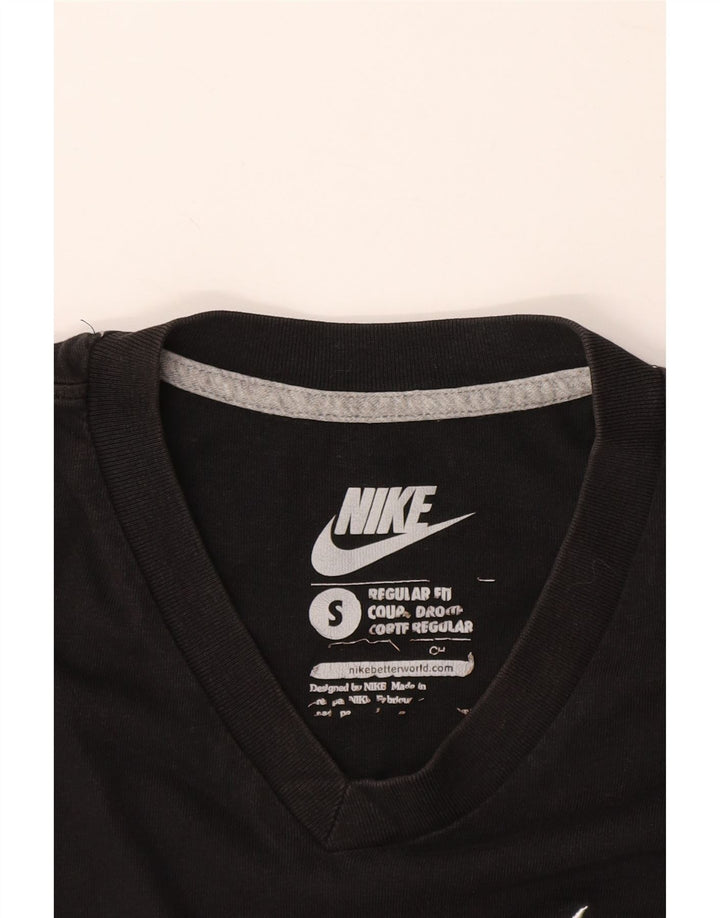 NIKE Mens Regular Fit T-Shirt Top Small Black