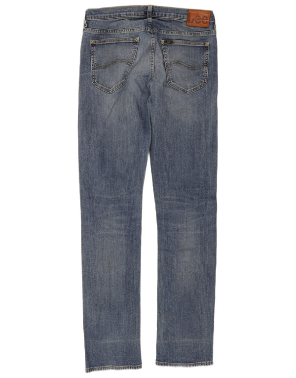 Lee Mens Daren Slim Jeans W34 L36 Blue Cotton