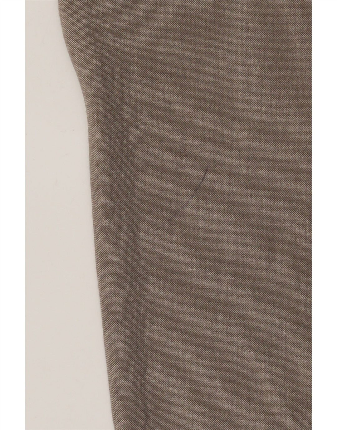 Zara Mens Slim Suit Trousers EU 44 Large W34 L29 Brown Polyester