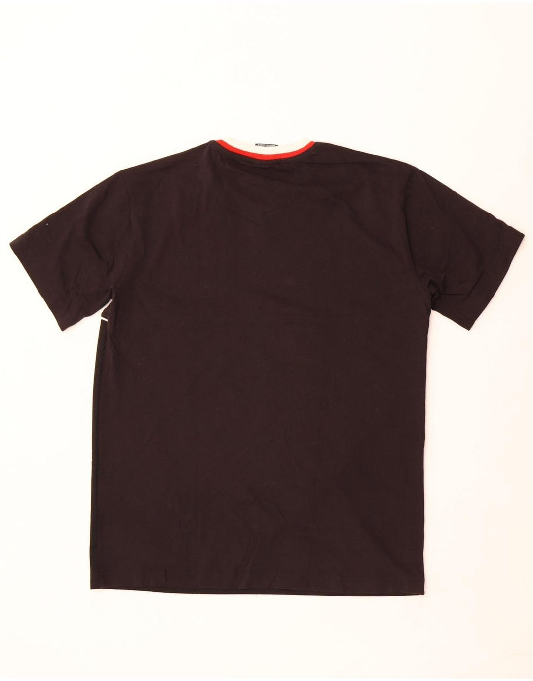 Champion Mens T-Shirt Top Medium Black