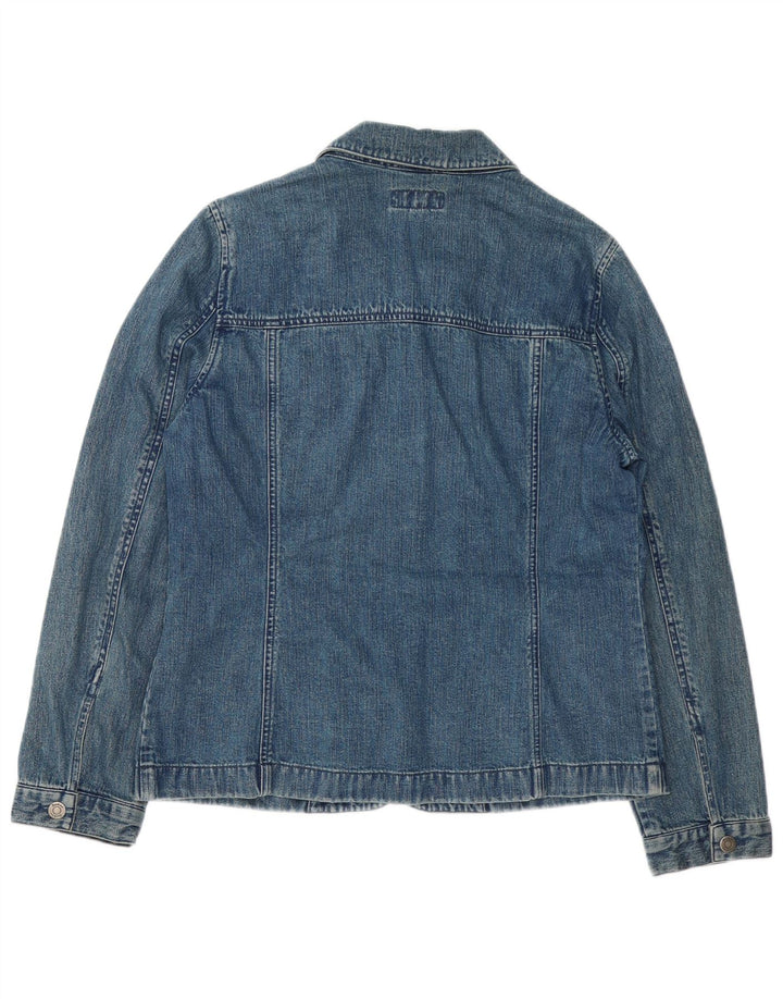 Boden Womens Denim Jacket UK 14 Large Blue Cotton