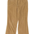 Dockers Mens Bootcut Corduroy Trousers W34 L26 Beige