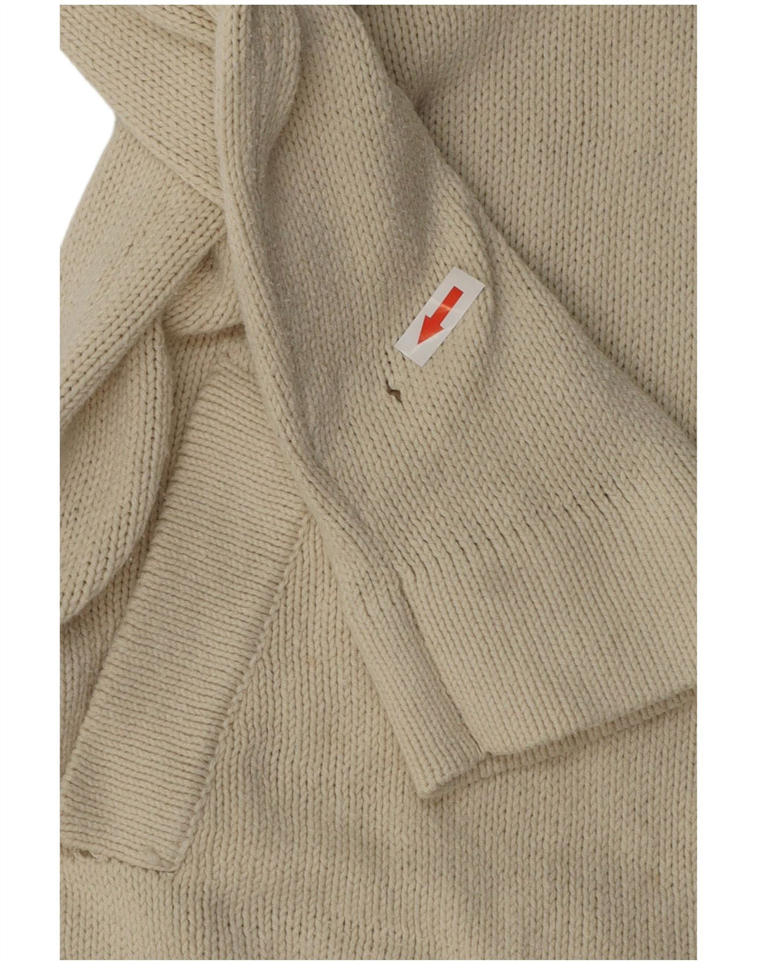 Joules Womens Shawl Neck Jumper Sweater UK 8 Small  Off White