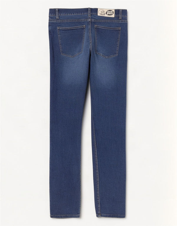 Cheap Monday Womens Slim Jeans W31 L30 Blue Cotton