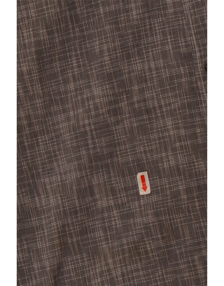 Calvin Klein Jeans Mens Slim Fit Shirt Medium Grey Flecked Cotton