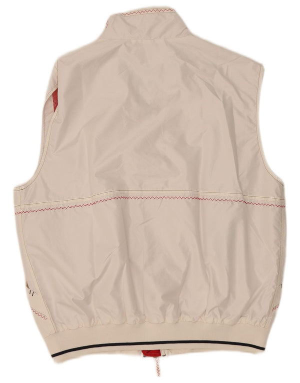 Marina Yachting Mens Gilet IT 56 3XL White Nylon