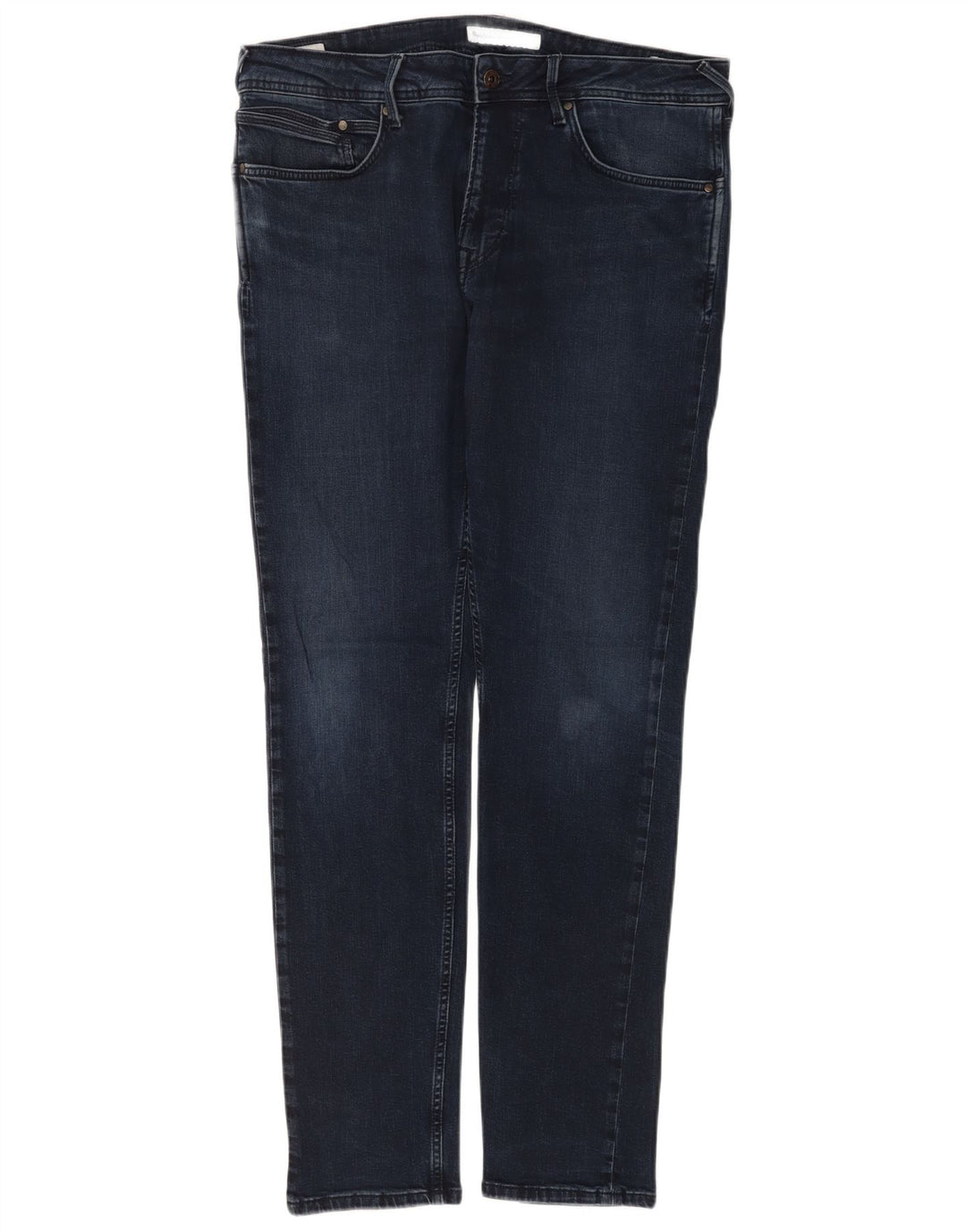 PEPE Jeans Mens Slim Jeans W36 L33 Navy Blue