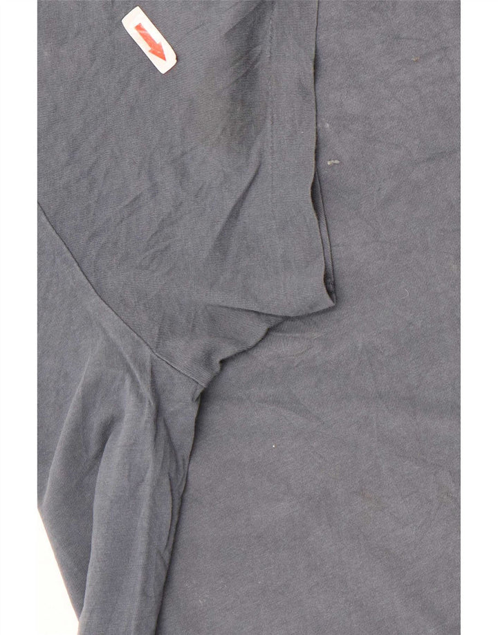 All Saints Womens T-Shirt Top UK 16 Large Grey Cotton