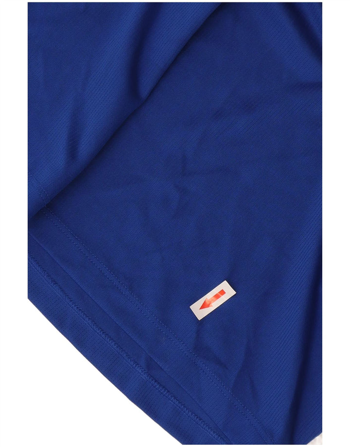 Adidas Mens Primegreen T-Shirt Top Medium Blue Polyester