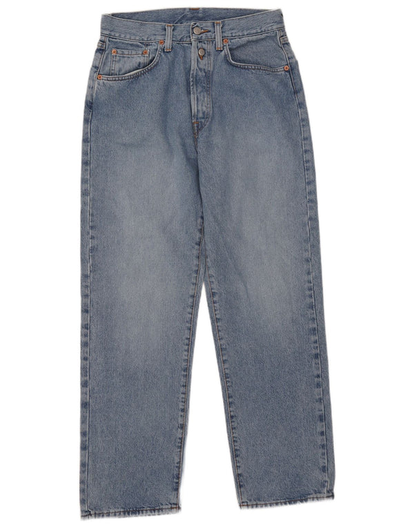 Replay Womens 901 High Waist Tapered Jeans W31 L29 Blue Cotton