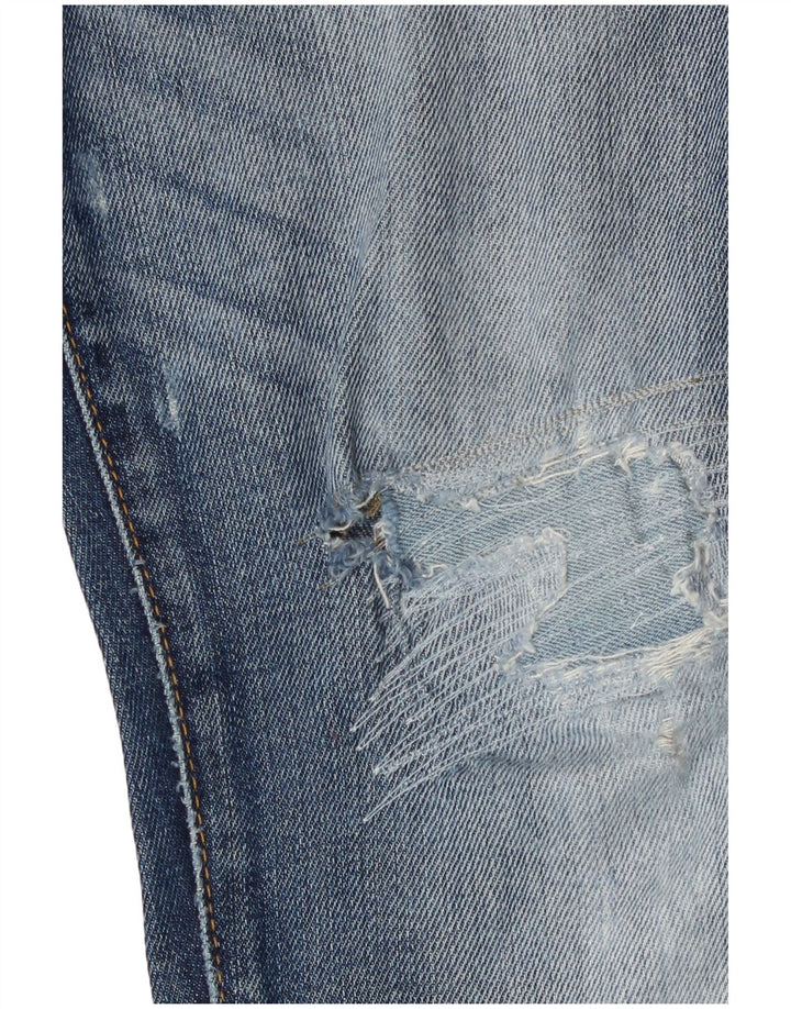 Ralph Lauren Mens Distressed Slim Jeans W32 L33 Blue