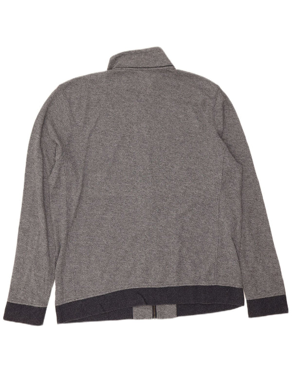Hugo Boss Mens Tracksuit Top Jacket 3XL Navy Blue Cotton