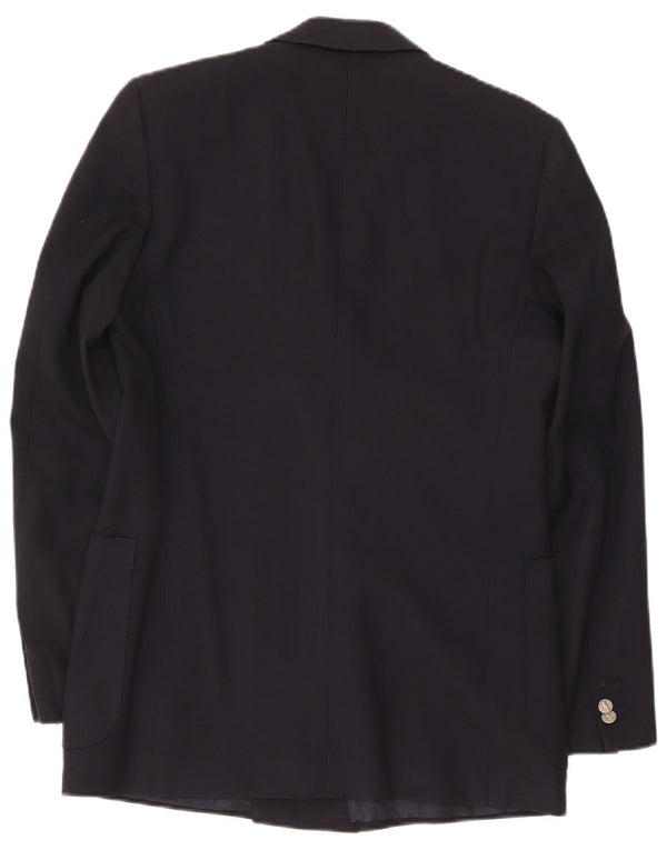 Yves Saint Laurent Mens Blazer Jacket IT 48 Medium Navy Blue