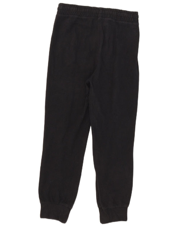 Zara Womens Tracksuit Trousers Joggers UK 12 Medium Black Polyester
