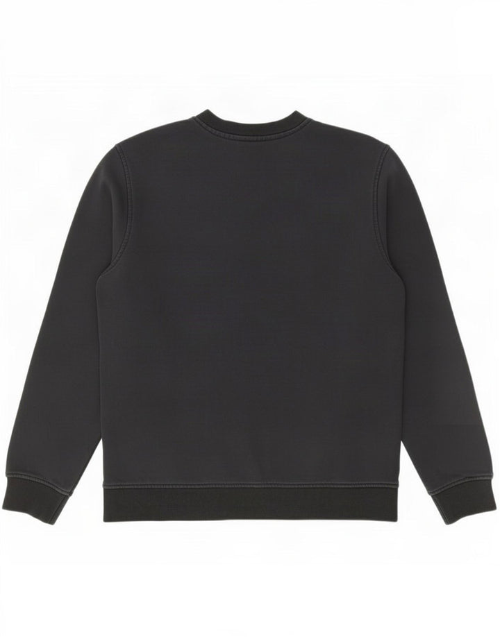 K-Way Mens Sweatshirt Jumper Large Black Cotton