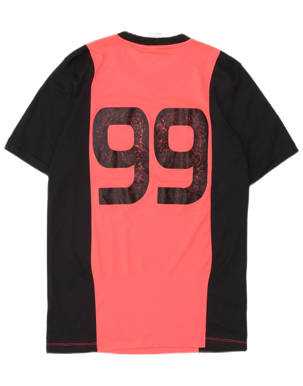 Nike Mens Dri Fit Graphic T-Shirt Top Small Red Colourblock