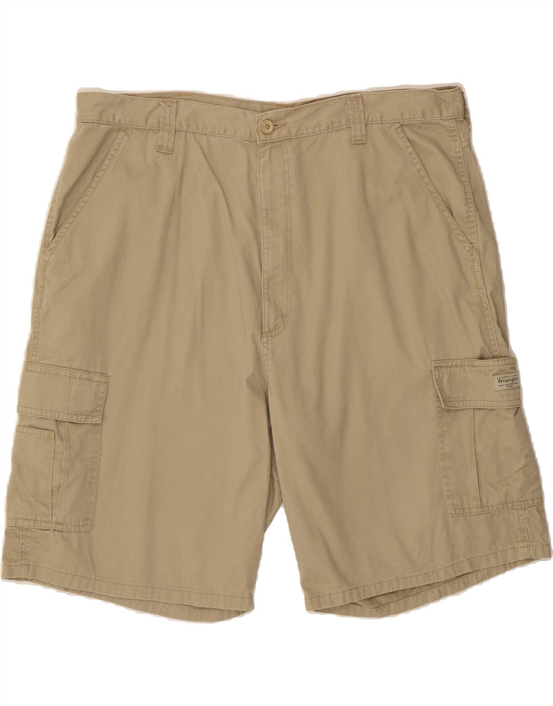WRANGLER Mens Cargo Shorts W40 XL Beige Cotton Vintage Wrangler and Second-Hand Wrangler from Messina Hembry 