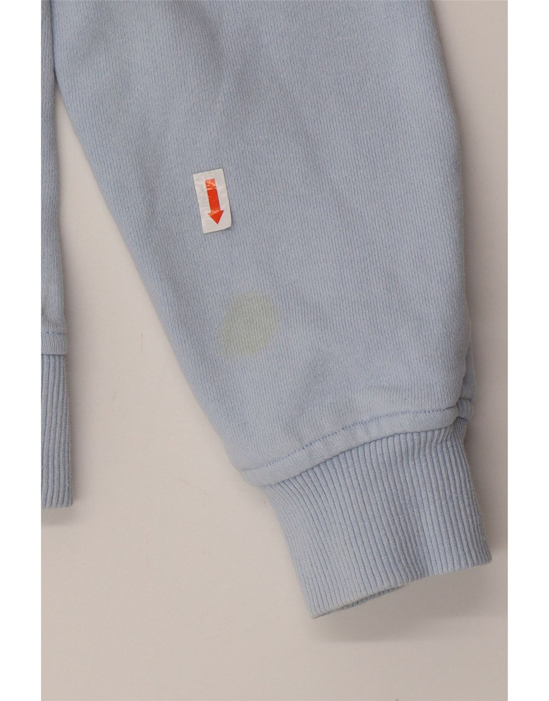 FILA Womens Oversized Sweatshirt Jumper UK 10 Small Blue Colourblock