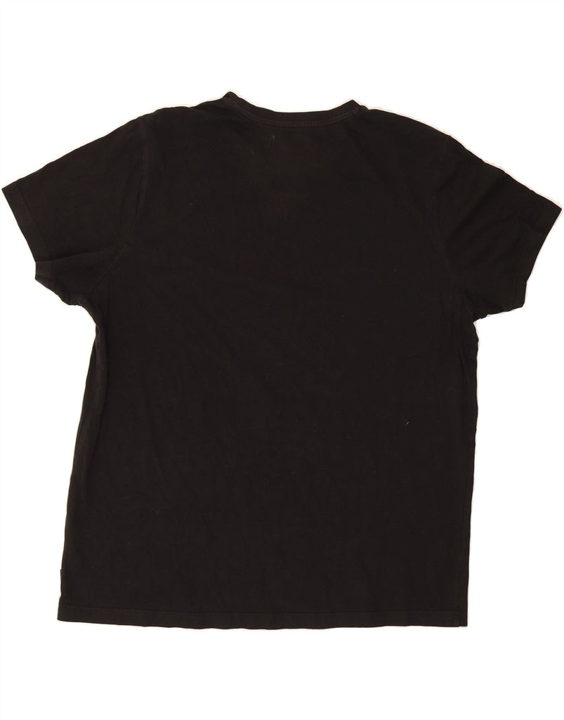 PUMA Mens Graphic T-Shirt Top 2XL Black Cotton Vintage Puma and Second-Hand Puma from Messina Hembry 
