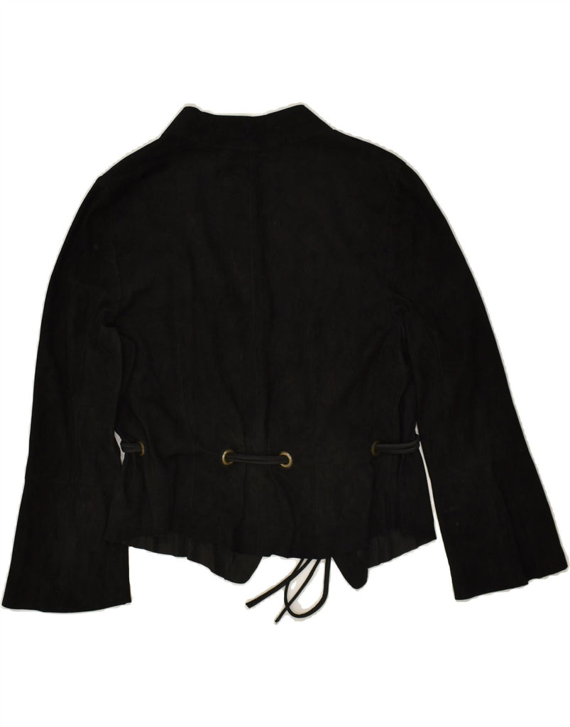 VINTAGE Womens Blazer Jacket IT 46 Large Black | Vintage Vintage | Thrift | Second-Hand Vintage | Used Clothing | Messina Hembry 