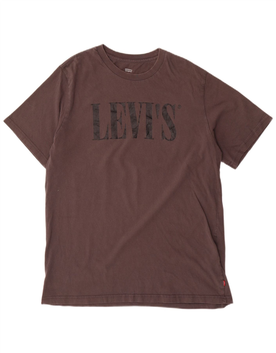Levi's Mens Relaxed Graphic T-Shirt Top Large Grey Cotton