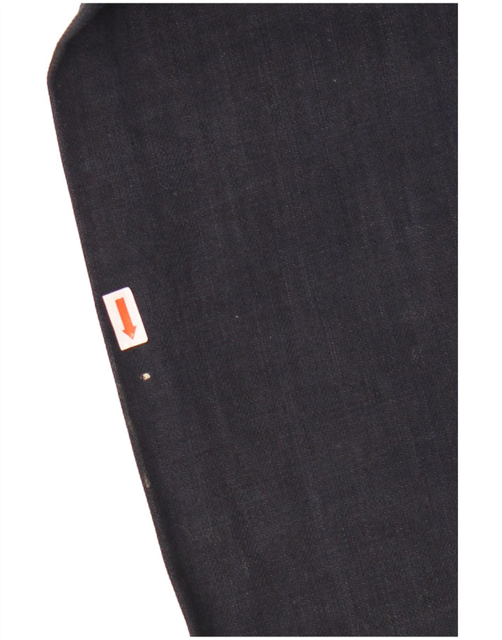 Wrangler Mens Alaska Straight Jeans W31 L34 Navy Blue Cotton