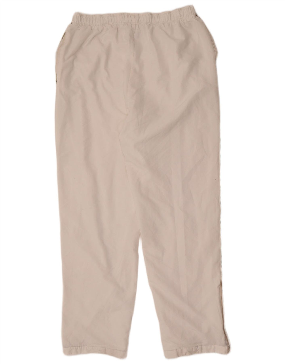 Fila Mens Graphic Tracksuit Trousers Large White Striped Polyester