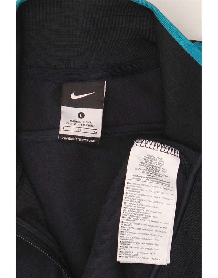 Nike Mens Arsenal Graphic Tracksuit Top Jacket Large Navy Blue Colourblock