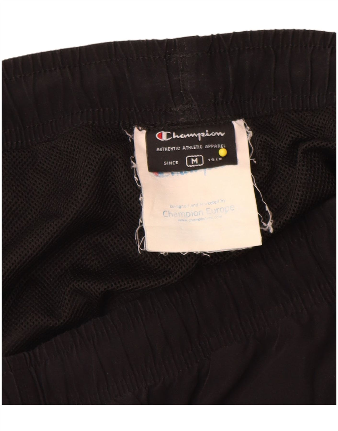 Champion Mens Tracksuit Trousers Medium  Black Polyester