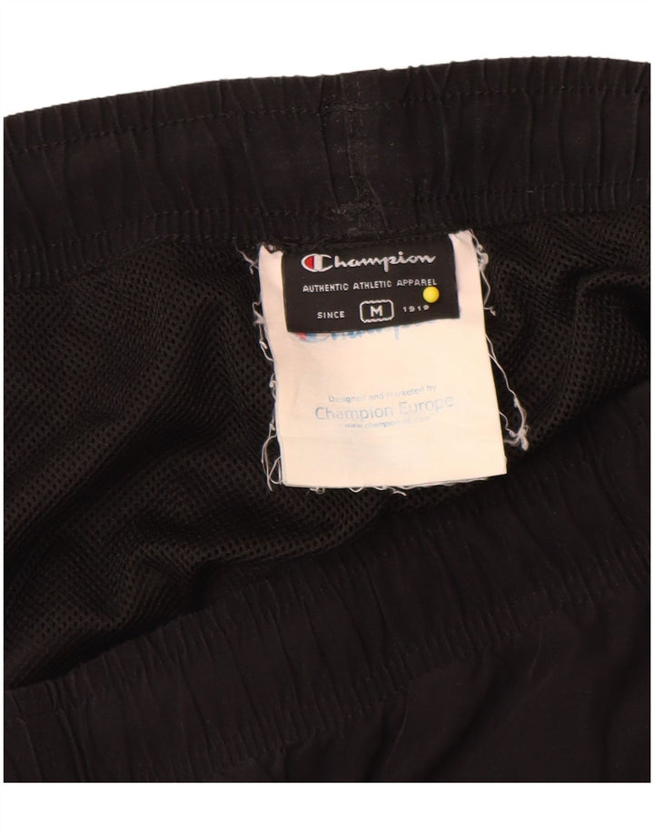 Champion Mens Tracksuit Trousers Medium  Black Polyester