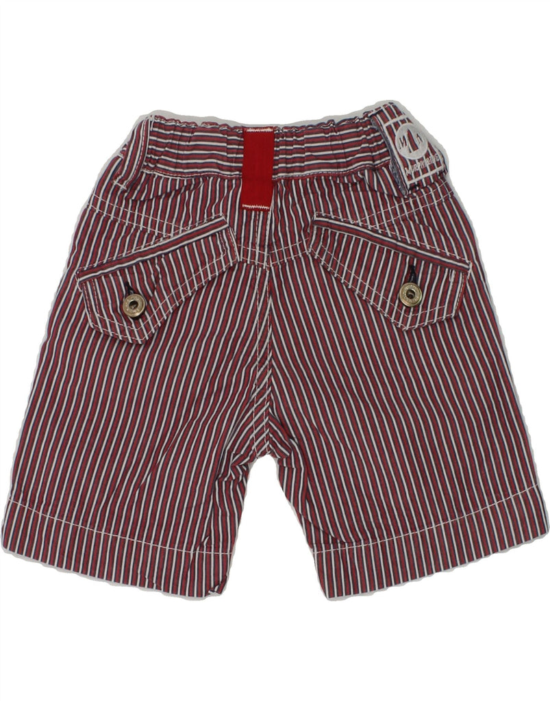 MURPHY & NYE Baby Boys Chino Shorts 9-12 Months W16 Red Striped Cotton | Vintage Murphy & Nye | Thrift | Second-Hand Murphy & Nye | Used Clothing | Messina Hembry 
