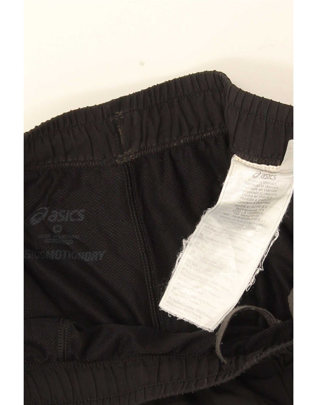 Asics Mens Sport Shorts Medium Black Polyester