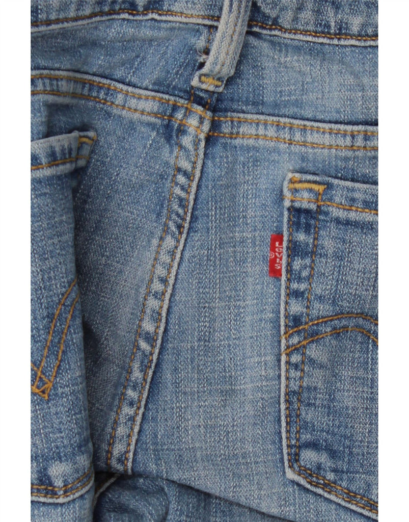 LEVI'S Womens 545 Low Bootcut Jeans US 12 Large W34 L31 Blue Cotton Vintage Levi's and Second-Hand Levi's from Messina Hembry 