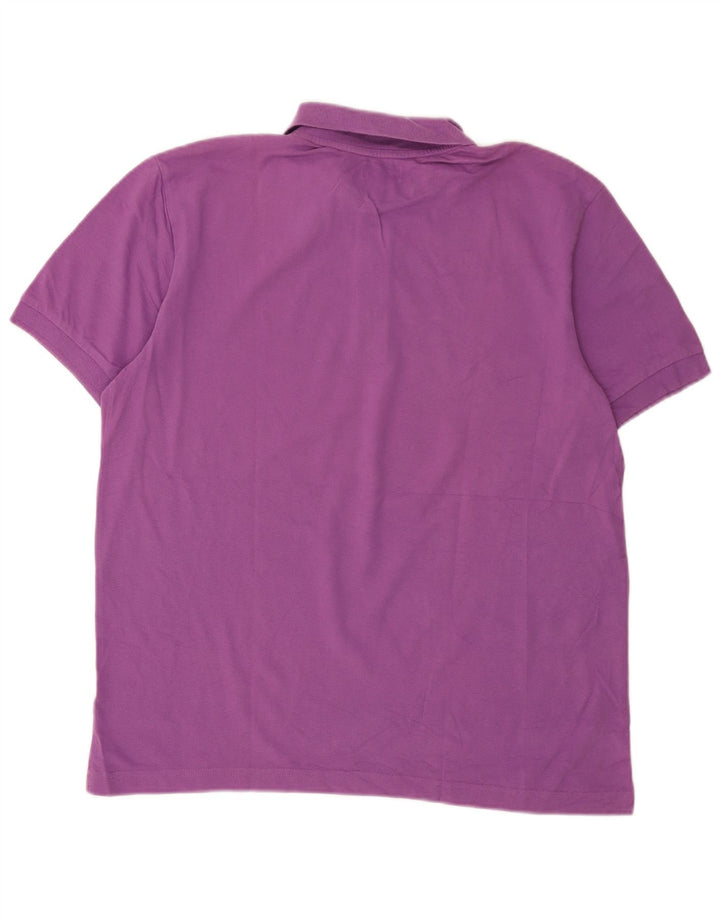 Kappa Mens Polo Shirt XL Purple