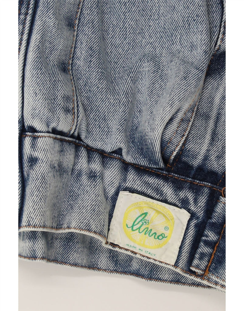 VINTAGE Mens Sherpa Denim Jacket UK 42 XL Blue Vintage Vintage and Second-Hand Vintage from Messina Hembry 