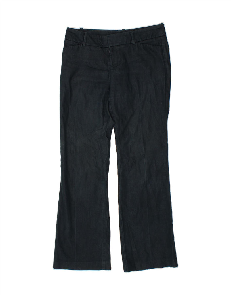MOSSIMO Womens Bootcut Casual Trousers US 4 Small W30 L31 Navy Blue Cotton Vintage Mossimo and Second-Hand Mossimo from Messina Hembry 